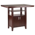 thumbnail image 1 of Winsome Albany High Table in Walnut Finish, 1 of 8