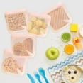 thumbnail image 4 of purifyou Set of 5 Reusable Silicone Storage Snack Bags 6oz / 16oz / 32oz / 64oz Self-Seal Food Storage Container for Fruits, Vegetables, Sandwiches, Dishwasher Safe & Leak-free, 4 of 5