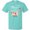 Scuba Blue, variant on Inktastic Blessed to Be a Nana with Flowers T-Shirt