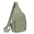 thumbnail image 2 of Clossjun Women Men Small Crossbody Bags Daily Wear Sling Bag Adjustable Belt Casual Daypacks For Work Out Hiking Party Back To School Green, 2 of 6