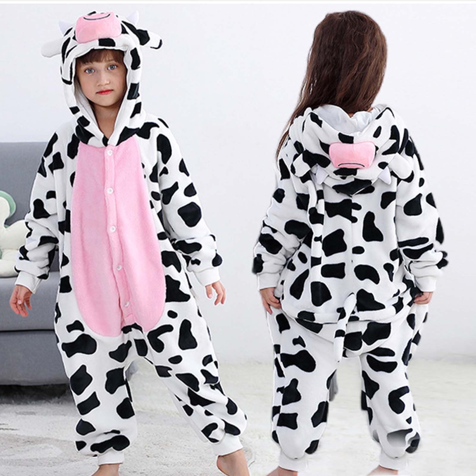 FYDUU Kids Boy Onesie Rompers Unisex Animal Pajamas Halloween Children Sleepwear Party Clothes For Baby Boy Girl Children Animal Pajamas Kids Clothes 3-4 Years