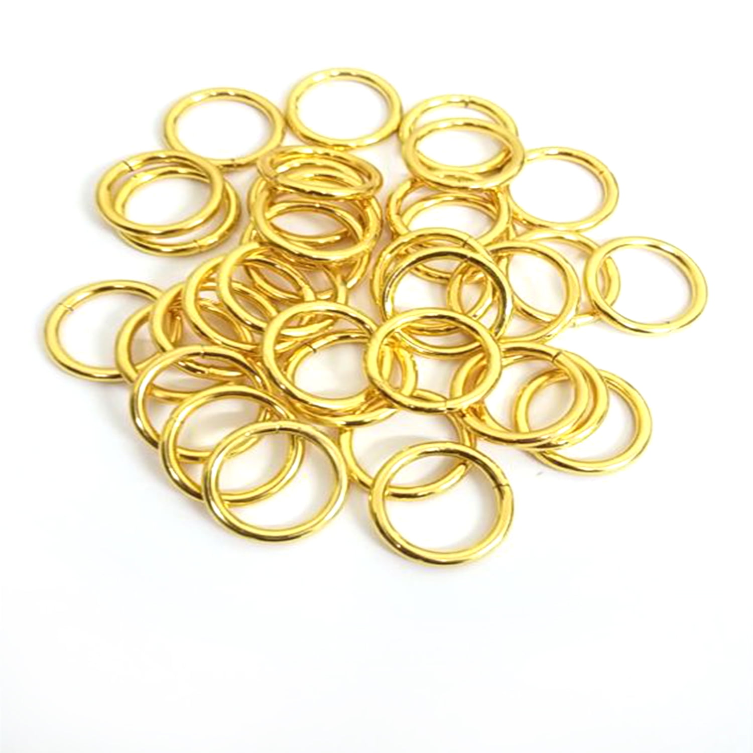 Better Crafts Metal Gold Rings (1 inch, 144 Pack)