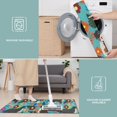 thumbnail image 6 of Bernese Mountain and Flower Kitchen Rugs Sets Of 3,Kitchen Runner Rugs Non Skid Washable,Decorative Kitchen Floor Mats for Kitchen,Sink,Laundry,17"x30"+ 17"x47" + 17"x59", 6 of 6