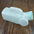 thumbnail image 6 of WETLA Spill-Proof Urinal for Men - 40oz/1200ml Portable Male Urinal with Leakproof Cap, Reusable Bedside Urine Bottle for Elderly, Bedridden, Travel & Home Care (White), 6 of 6