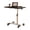 black, variant on Garderth Overbed Bedside Table With Wheels,Rolling Laptop Desk,Adjustable Height Mobile Hospital Bed Table For Home Hospital Use