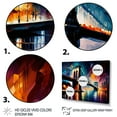 thumbnail image 3 of Designart Colorful Brooklyn Bridge Canvas Wall Art, 3 of 5