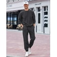 thumbnail image 4 of COOFANDY Men's Tracksuit 2 Piece Sweatsuit Set Long Sleeve Pullover Athletic Suit For Sports Casual Fitness Jogging, 4 of 11