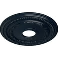 thumbnail image 3 of Ekena Millwork 15 3/8"OD x 3 5/8"ID x 1"P Federal Ceiling Medallion (Fits Canopies up to 8 1/2"), Hand-Painted Midnight Dream, 3 of 6