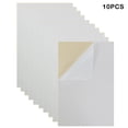 thumbnail image 2 of Bearachild 10 piezas de hojas de terciopelo autoadhesivas, caja de joyería flocada, forro artístico, telas suaves, plantilla para hacer mostrador de Decoración del hogar Blanco Bearachild HA084295-03, 2 of 6
