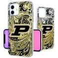 thumbnail image 5 of Purdue Boilermakers iPhone Glitter Paisley Design Case, 5 of 7