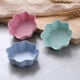 thumbnail image 3 of Dipping Bowls Set Heart Bowl Porcelain Soy Sauce Dish Mini Side Seasoning Dish For Jam Plum Blossompink Plum Blossompink Plum Blossompink, 3 of 5