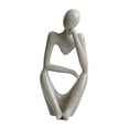 thumbnail image 4 of Abstract Statue Miniature Sculpture Figurines Decorative Abstract Figure Art for Style B, 4 of 9