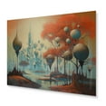 thumbnail image 2 of Designart "Surreal Scenery IV" Surrealism landscape Metal Wall Art, 2 of 5