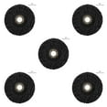 thumbnail image 1 of QualitChoice Sanding Wheel Polishing Paint Rust Grinding Inner Hole Tools for Angle Grinder Wood Metal Buffing Car Accessories #100 black 5Set, 1 of 6
