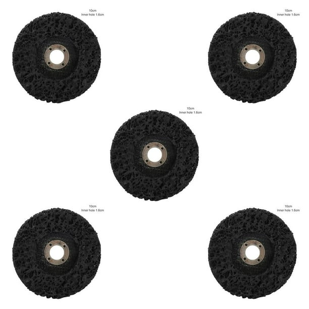Eigraketly Rueda de lijado, pulido de pintura, molienda de óxido, tira de limpieza, resistencia al desgaste, herramientas abrasivas, disco, Type6 NO6