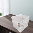 thumbnail image 1 of Jaula de de Ganchos Portátil para Periquitos Accesorios de Jaula de de Agua - Grande Salvador Baño para pájaros para jaula, 1 of 10