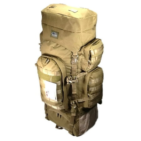 34 5200cu in NexPak Tactical Hunting Camping Hiking Backpack THB001 TAN