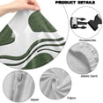 thumbnail image 7 of SCRAWLGOD Cow Print Green White 4 Pieces Gaming Chair Slipcover with Armrest Covers Stretchy Rotating Gaming Chair Protector Soft Office Desk Chair Cover Cat Scratch Proof, 7 of 7