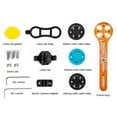 thumbnail image 2 of Titular De La Bicicleta Accesorios de montaje de vástago de velocímetro para Garmin/bryton/giant/wahoo (dorado), 2 of 4