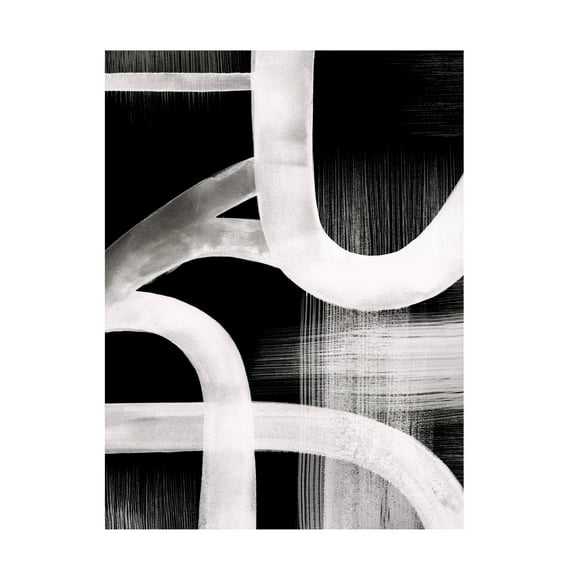 Grace Popp 'Watercolor Highways IV' Canvas Art