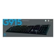 thumbnail image 6 of Logitech - G915 LIGHTSPEED Wireless TKL Mechanical Gaming GL Tactile Switch Keyboard with RGB Back Lighting - Black, 6 of 12