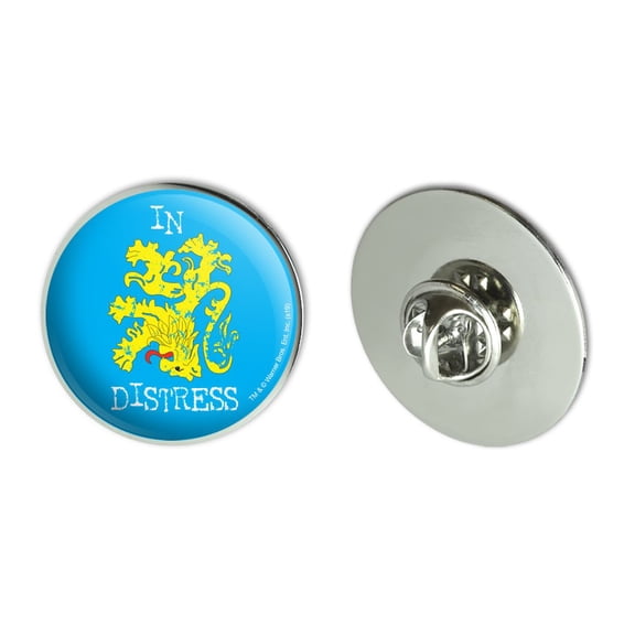 Big Bang Theory In Distress Metal 1.1" Tie Tack Hat Lapel Pin Pinback