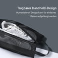 thumbnail image 3 of Water Resistant Travel Shoe Bags, Reusable & Portable Shoe Dust Bags With Zipper For Slippers, Sneakers, Golf Shoes, Featuring Translucent Design For Quick Identification (2 Pack Black), 3 of 5