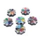 thumbnail image 3 of 6 PCS Washable Ink Pad Petal Shape 8 Metal Colors Strong Coverage DIY Washable Ink Pads for Rubber Stamps, 3 of 3