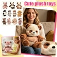 thumbnail image 2 of Plush Toy Black Alaskan Malamute 17.7 Inch Stuffed Animal For Kids 1 Pack, 2 of 7