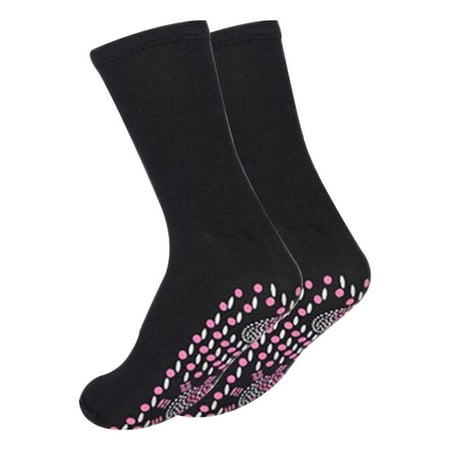 

Lacyie Hiking Heated Socks Comfortable Warm Massage Socks for Men Women