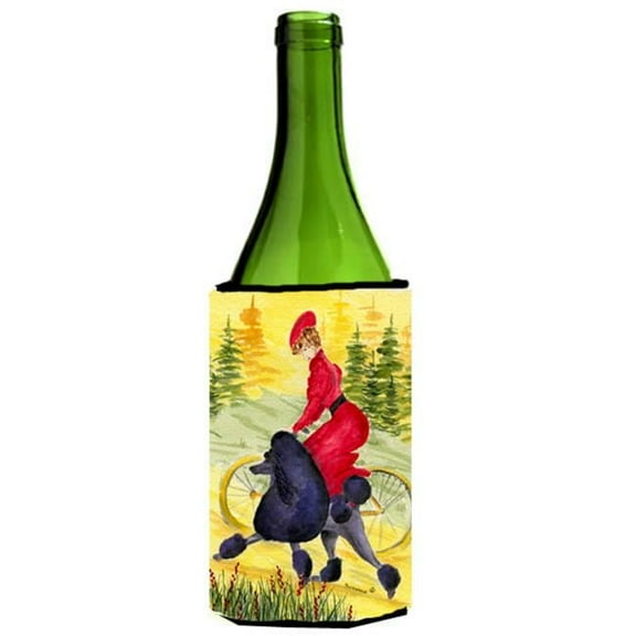 Poodle Wine bottle sleeve Hugger