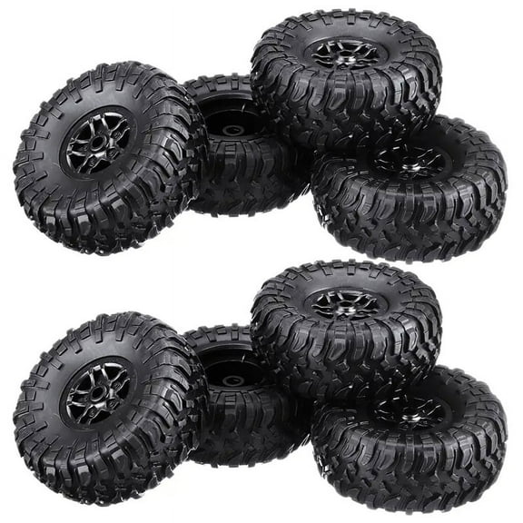 2024 TOP! 8Pcs RC Car Tires Tyre Wheel Upgrades Accessories for MN D90 D91 D96 D99 MN90 MN99S 1/12 RC Car Spare Parts