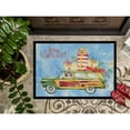thumbnail image 3 of Carolines Treasures CK2422JMAT Merry Christmas Shih Tzu Door Mat Indoor Rug or Outdoor Welcome Mat 24x36 Doormat  36"L x, 3 of 4