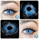 thumbnail image 1 of DORELLA-lentillas de colores para ojos de piezas, lentes de contacto para pupila, Cosplay, Halloween, año, 1 of 3