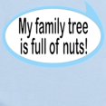 thumbnail image 2 of CafePress - My Family Tree Is Full Of Nuts Funny Baby Onesie - Baby Light Bodysuit, Size Newborn - 24 Months, 2 of 4