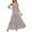 Khaki dresses, variant on Wycnly Dresses for Women 2024 Summer Beach Loose Flowy Ruffle Swing Strap Bohemian Long Sundress Floral Print Sleeveless Square Neck Maxi Formal Dresses for Women Khaki m