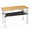 Wooden, variant on White Folding Camping Table with 3 Adjustable Heights & Mesh Shelf, 110lb Capacity Portable Table for Camping, Picnics, Beach, Patio