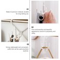 thumbnail image 3 of MasteelfCA 2pcs Multi-purpose Hanger Home Hanger Clothes Hanger Laundry Rack (White), 3 of 8