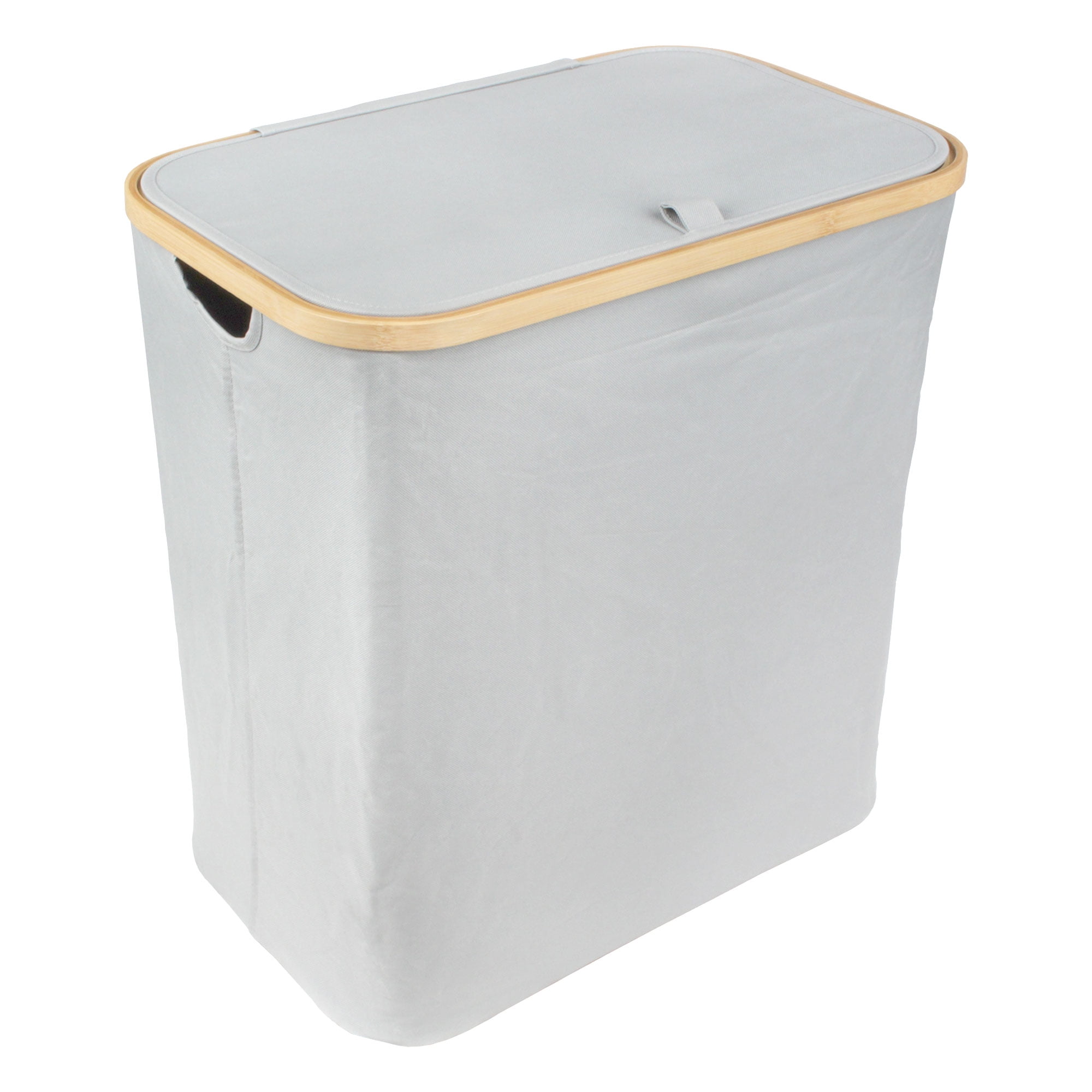 Foldable Bamboo Laundry Hamper with Lid Decor Essentials for Any Room
