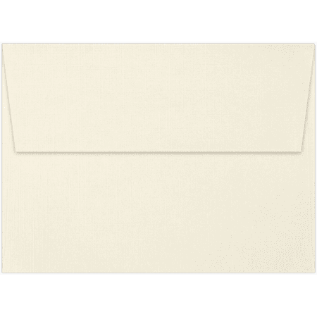 LUXPaper A7 Invitation Envelopes 5 1/4 x 7 1/4 Natural Linen 50/Pack
