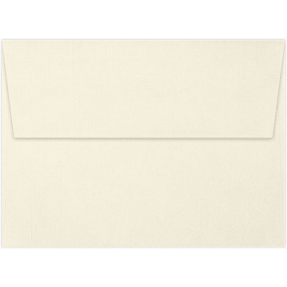 LUXPaper A7 Invitation Envelopes, 5 1/4 x 7 1/4, Natural Linen, 50/Pack
