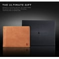 thumbnail image 6 of Serman Brands 2 ID Window Wallet for Men | RFID Blocking | Premium Full Grain Leather | Bifold Top Flip | Extra Capacity Travel Wallet | California Desert, 6 of 6