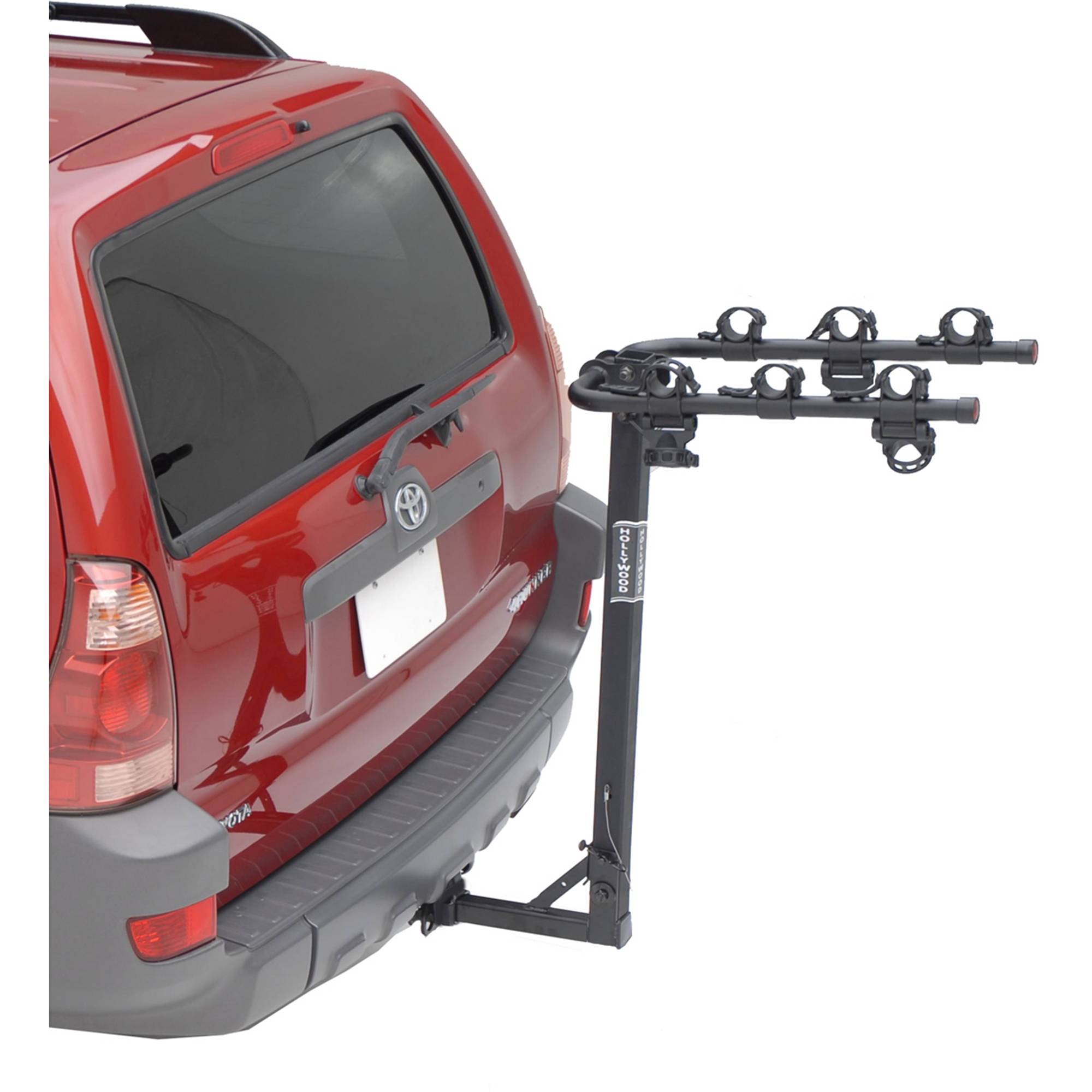 Hollywood Racks Traveler 3-Bike Bike Rack, 1-1 4" and 2" Hitch by Hollywood