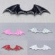 thumbnail image 3 of 10pieces Halloween Craft Embellishment Demon Wing Badge Sign Hair Clip Patches, 3 of 5