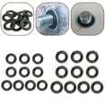thumbnail image 4 of 10Pcs Black Rubber Sealing Oil Drain Plug Gasket Washer Replacement 12616850, 4 of 5