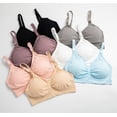 thumbnail image 2 of Sujetadores de maternidad de alta calidad, ropa interior de algodón para amamantar, sin costuras, talla grande, transpirable, Push Up, 3 unidades por Set, 2 of 5