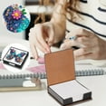 thumbnail image 4 of DIY Diamond Art Painting Creative Design Leather Message Paper Storage Note Box (Includes 160 Notes)-Butterfly-3, 4 of 8