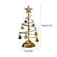 thumbnail image 3 of Luces LED de cristal para árbol de Navidad | Lámpara de escritorio de metal cobre | Luz nocturna navideña a pilas | Lámpara decorativa de mesa navideña para dormitorio, sala de estar, oficina,, 3 of 9
