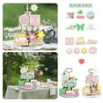 thumbnail image 2 of Spring Summer Tray Decorations For Party Home Kitchen Holiday Decorations Tiered Tray Wooden Table Tiered Tray Deco Signs Block Party Wood Table Centerpieces Decorations for Tie Tray Farm Dining Table, 2 of 4