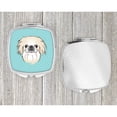 thumbnail image 4 of Carolines Treasures BB1159SCM Checkerboard Blue Pekingese Compact Mirror BB1159SCM  multicolor, 4 of 4